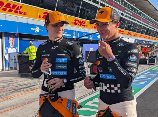 Piastri e Norris são funcionários do time papaia. Foto: McLaren F1
