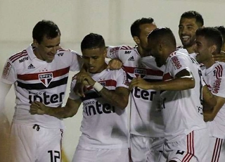 Tricolor ganhou a segunda partida no Paulistão. Foto: Rubens Chiri/saopaulofc.net