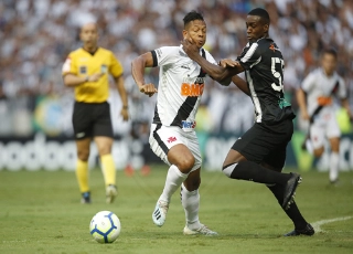 No Castelão, a partida acabou com o placar de 1 a 1. Foto: Vasco