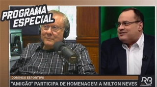 Conversa aconteceu no "Domingo Esportivo" da Rádio Bandeirantes