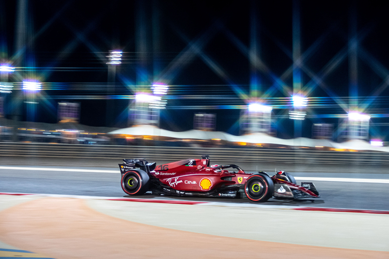 Monegasco da Ferrari foi perfeito no Q3 em Sakhir. Foto; Scuderia Ferrari