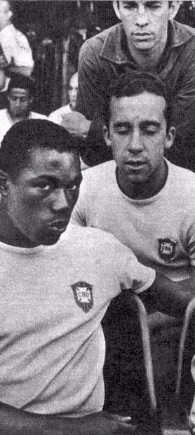 Edu, Tostão e Valdir Joaquim de Moraes. Foto: reprodução
