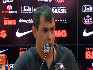 Treinador corintiano destacou que questões financeiras não impedem sua demissão no Timão (Foto: Reprodução)