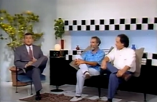 Achados & Perdidos: Milton Neves, Afonsinho e José Trajano no 'Canal 100' da TV Manchete
