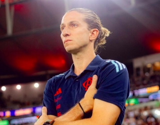 Técnico do Flamengo elogia atuação contra o Racing na semifinal da Libertadores. Foto: Adriano Fontes / CRF

