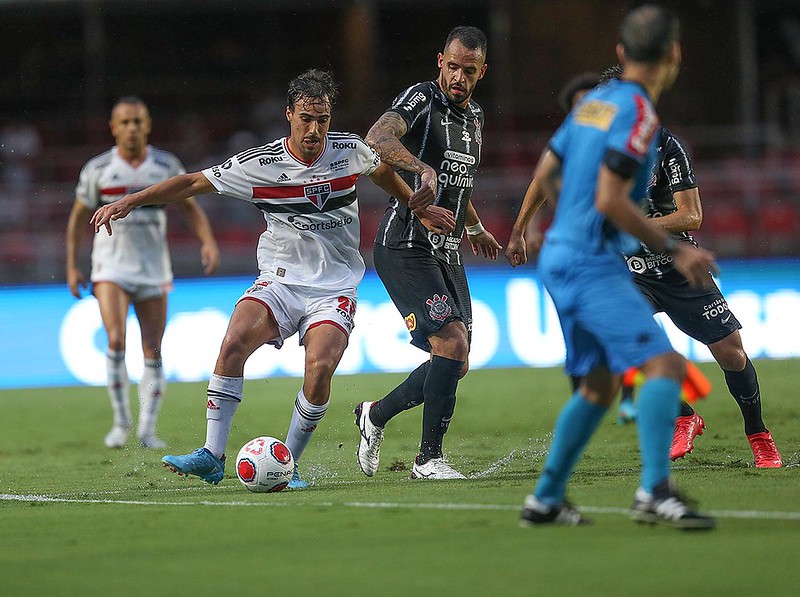 No último encontro, vitória tricolor por 1 a 0 sobre o Timão. Foto: Rubens Chiri/saopaulofc.net