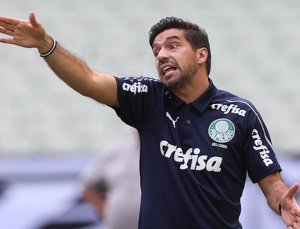 Abel ficará no Verdão até 2024. Foto: Cesar Greco/Ag. Palmeiras 