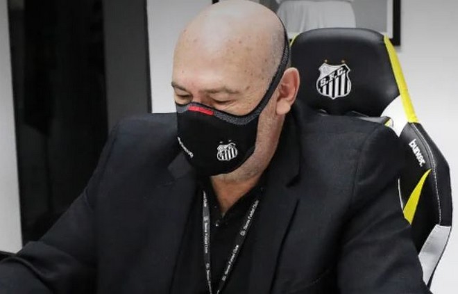 Andrés Rueda, presidente do Santos. Foto: Ivan Storti/Santos FC