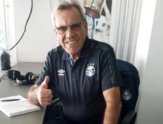 Ex-goleiro atualmente &eacute; comentarista de futebol e trabalha na base do Gr&ecirc;mio. Foto: arquivo pessoal
