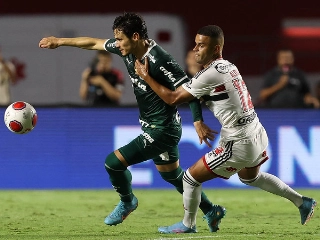 Tricolor venceu o Verdão por 3 a 1 no Morumbi. Foto: Cesar Greco