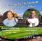 Ismael Kurtz debate com Marcos Falopa os desafios dos treinadores em seleções do exterior