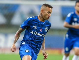 Luan, considerado o melhor jogador da América do Sul em 2017. Foto: Lucas Uebel/Grêmio