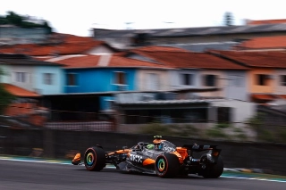 F1:Norris é o pole do GP de SP. Verstappen para no Q1 e Bortoleto não sai dos boxes