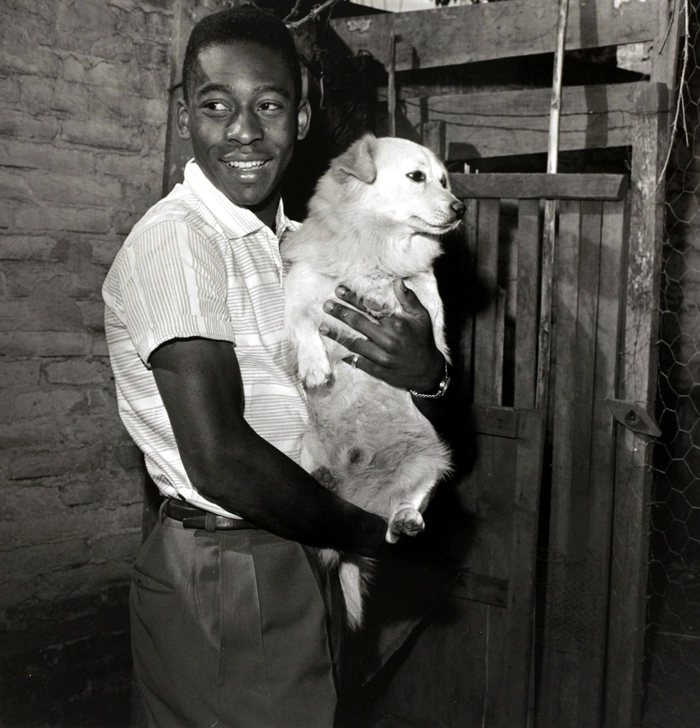 Esta bonita foto de Pelé é de 1958. Foto: Foto: In My Ear