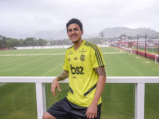 Jogador chegou &agrave; G&aacute;vea por empr&eacute;stimo. Foto: Marcelo Cortes/CRF