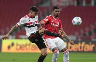 Atacante argentino conta com a paciência de Rogério Ceni pra recuperar o bom futebol. Foto: Rubens Chiri/saopaulofc.net