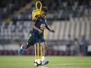 Atacante do Real Madrid está em sua primeira convocação. Foto: Créditos: Lucas Figueiredo/CBF