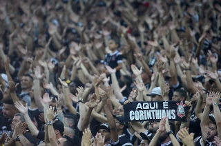 A torcida corintiana tem realmente um comportamento peculiar.Foto: Rodrigo Coca/Ag. Corinthians 