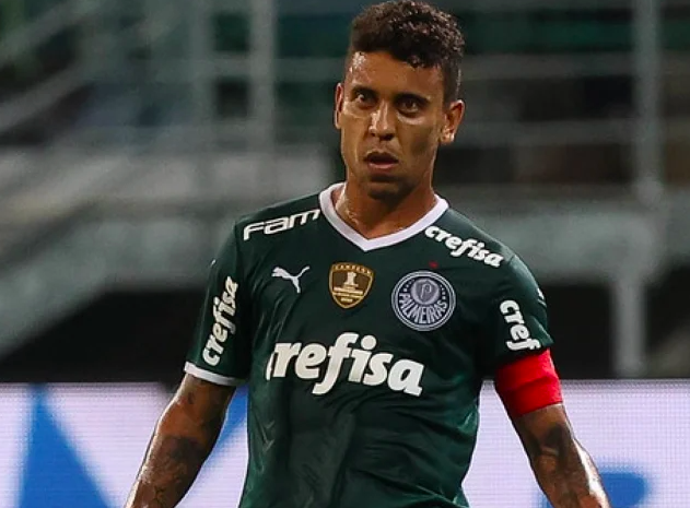 Marcos Rocha, lateral do Palmeiras. Foto: Cesar Greco/Ag. Palmeiras