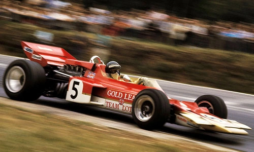 Rindt, em sua primeira temporada pela Lotus. Foto: Divulgação