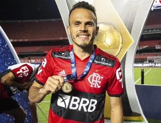 O jogador concorrerá pela posição com Moisés, Paulo Victor e Thauan Lara. Foto: Alexandre Vidal/Flamengo