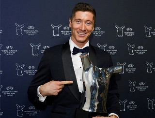 Lewandowski defende atualmente o Bayern de Munique. Foto: Divulgação 