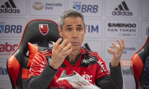 Paulo Sousa, técnico do Flamengo. Foto: Alexandre Vidal/Flamengo 
