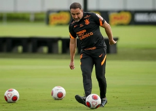 Vítor Pereira, técnico do Corinthians. Foto: Rodrigo Coca/Ag. Corinthians 
