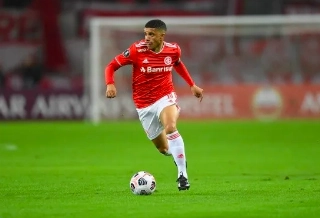Taison, atacante do Internacional. Foto: Ricardo Duarte/Internacional