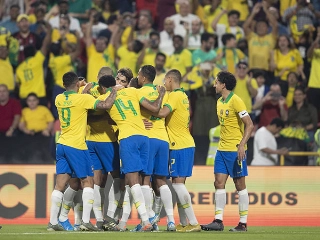 Depois de cinco jogos sem vitória, seleção jogou bem e bateu os coreanos. Foto: Lucas Figueiredo/CBF