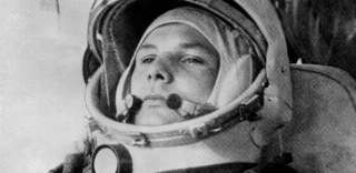 Yuri Gagarin foi o primeiro ser humano a viajar pelo espaço. Foto: AFP/Via UOL