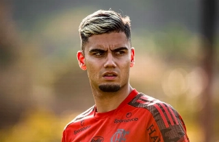 Andreas Pereira, meia do Flamengo. Foto: Alexandre Vidal/Flamengo 