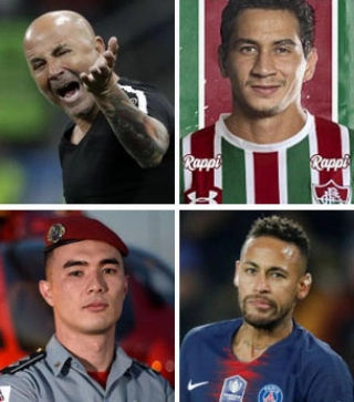 Semana movimentada no esporte e revelação fora dele. Fotos: UOL