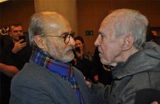 Uma foto, uma história! Eder Jofre e 'seu pai' na ficção cinematográfica!