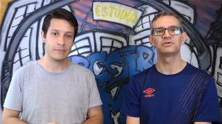 Lucas Reis e Frank Fortes debateram as possibilidades de Flamengo e River. Foto: Reprodução