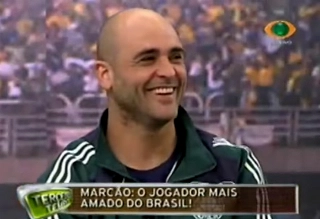 Ex-goleiro provocou muitos risos no programa em 2008. Foto: Reprodução