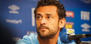 Fred em entrevista coletiva na Toca da Raposa. Foto: Vinnicius Silva/Cruzeiro/Via UOL