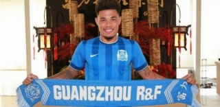 Último clube de Junior Urso foi o Guangzhou R&F, da China. Foto: Divulgação/Via UOL