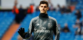 Courtois acredita que sua passagem pelo Atlético não o impede de defender o Real. Foto: Juan Medina/Reuters/Via UOL