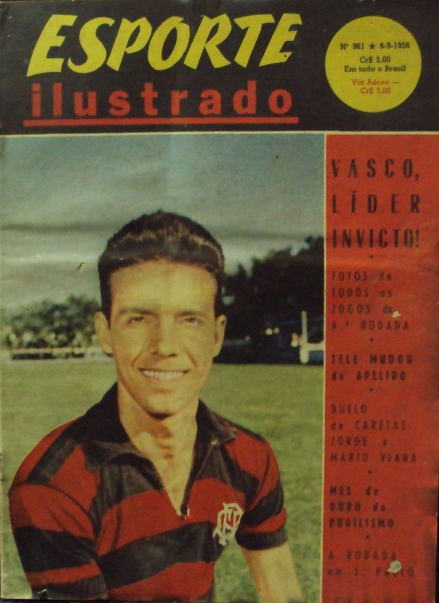 Zagallo na capa da Revista Esporte Ilustrado, número 961