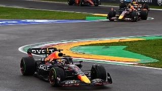 Holandês comandou a dobradinha da Red Bull em Ímola. Foto: Oracle Red Bull Racing