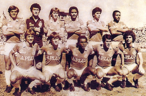 A competi&ccedil;&atilde;o contou com as participa&ccedil;&otilde;es de Barcelona e Manchester City. Maradona fazia suas primeiras partidas com a camisa do time catal&atilde;o. Em p&eacute;: Luiz Carlos Winck, Benitez (pegou dois p&ecirc;naltis na semifinal do Torneio), Ademir, Mauro Pastor, Mauro Galv&atilde;o e Andr&eacute; Luiz. Agachados: Silvinho, Dunga, Gerald&atilde;o, Rub&eacute;n Paz e Beto. A equipe tinha como t&eacute;cnico Dino Sani.
