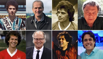 Em v&iacute;deo, 'Antes e Depois' de jogadores que brilharam pela dupla Gre-Nal