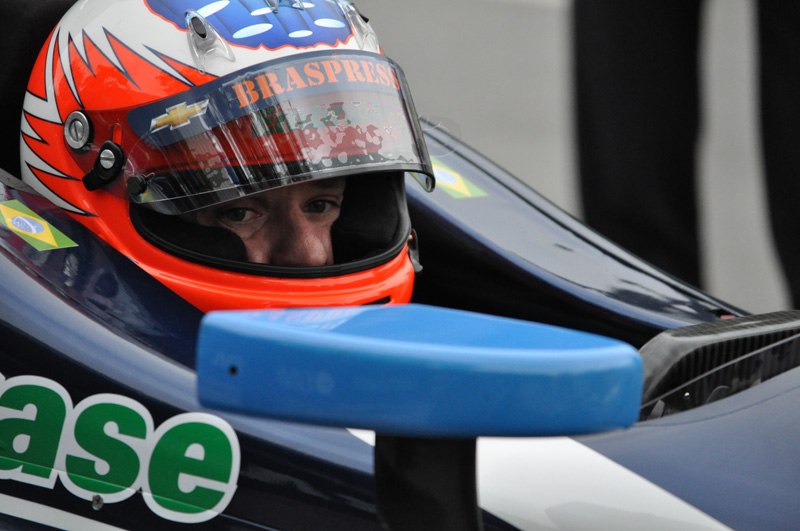 Foi a quarta prova que o brasileiro disputou pela Indy em 2012. Foto: Marcos Júnior Micheletti/Portal TT