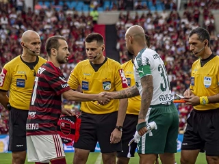 PM e MP paulistas veem risco de confronto entre palmeirenses e flamenguistas. Foto: Alexandre Vidal & Marcelo Cortes / Flamengo