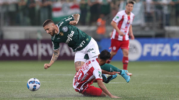 Verdão goleou o time boliviano pela segunda rodada, no Allianz. Foto: Divulgação/Palmeiras