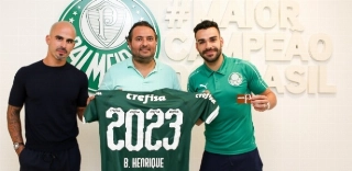 Bruno Henrique foi o último titular que o Verdão conseguiu segurar no elenco. Foto: Fabio Menotti/Ag. Palmeiras/Divulgação