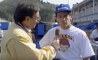 Olhos no retrovisor: A frustra&ccedil;&atilde;o de Senna com o carro da Williams falando &agrave; RTP, em 1994