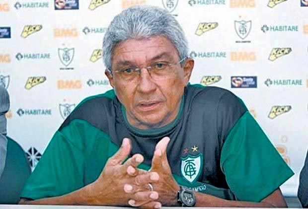 Técnico do América-MG em 2016. Foto: UOL