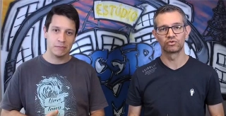 Lucas Reis e Frank Fortes debateram as marcas do Flamengo em 2019. Foto: Reprodução